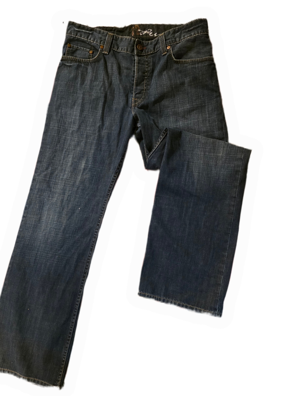 Vintage Mens ECKO UNLIMIMITED Y2K WIDE LEG BAGGY SKATER JEANS SZ32